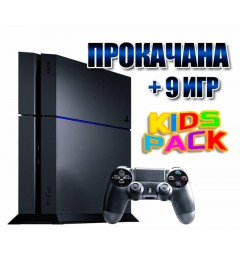 PlayStation 4 FAT 500 GB БУ + 9 ігор #621